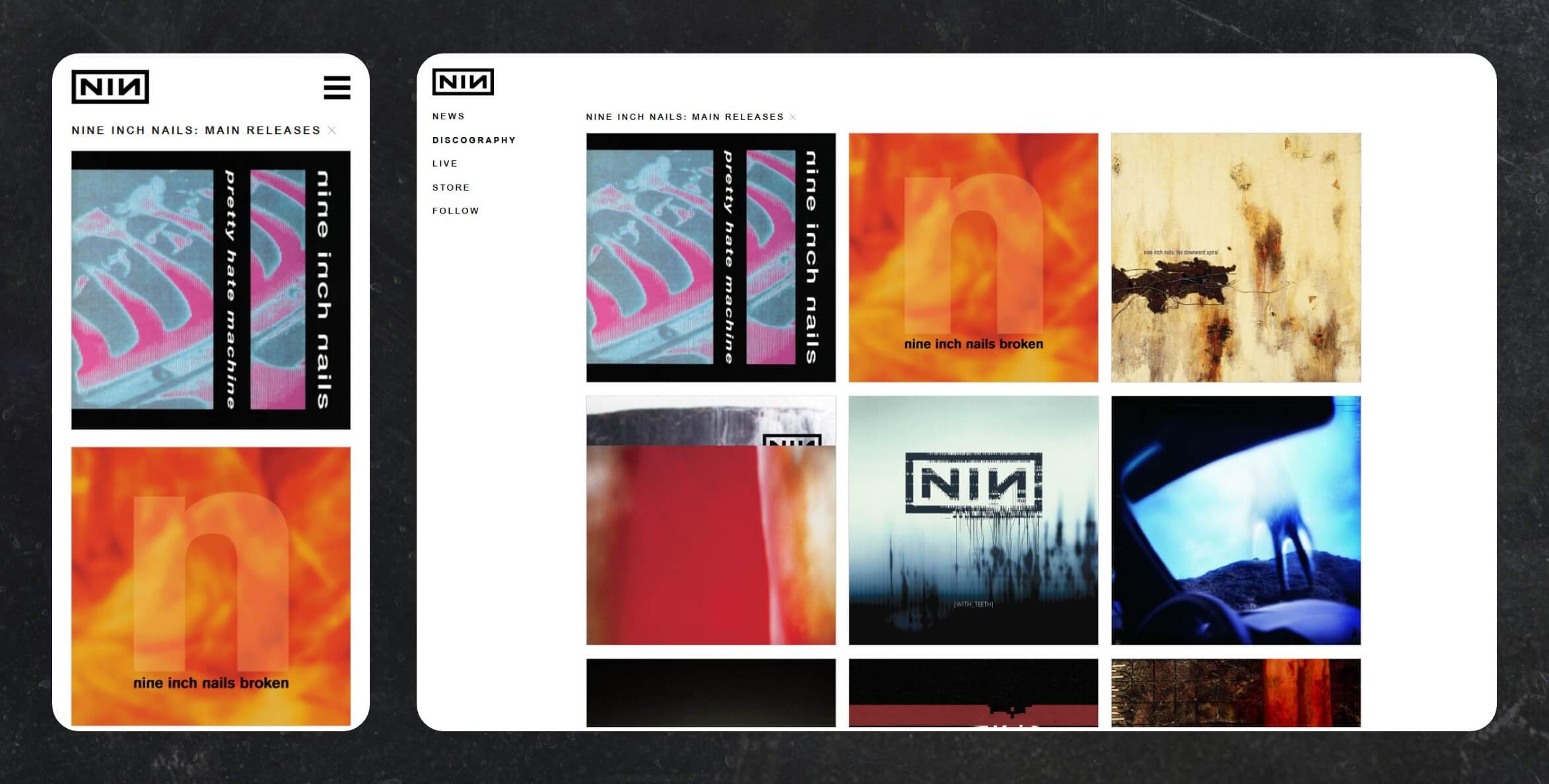 Nine Inch Nails - The Creative Corporation Nine Inch Nails - The Creative Corporation